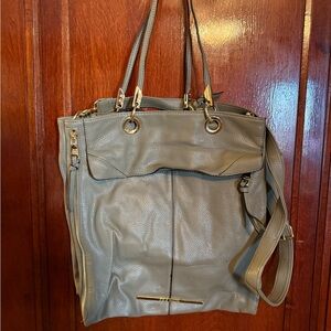 Steve Madden Army Green Tote Bag